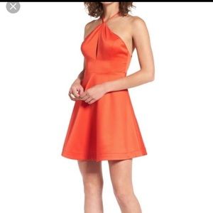 LUSH fit and flare dress.